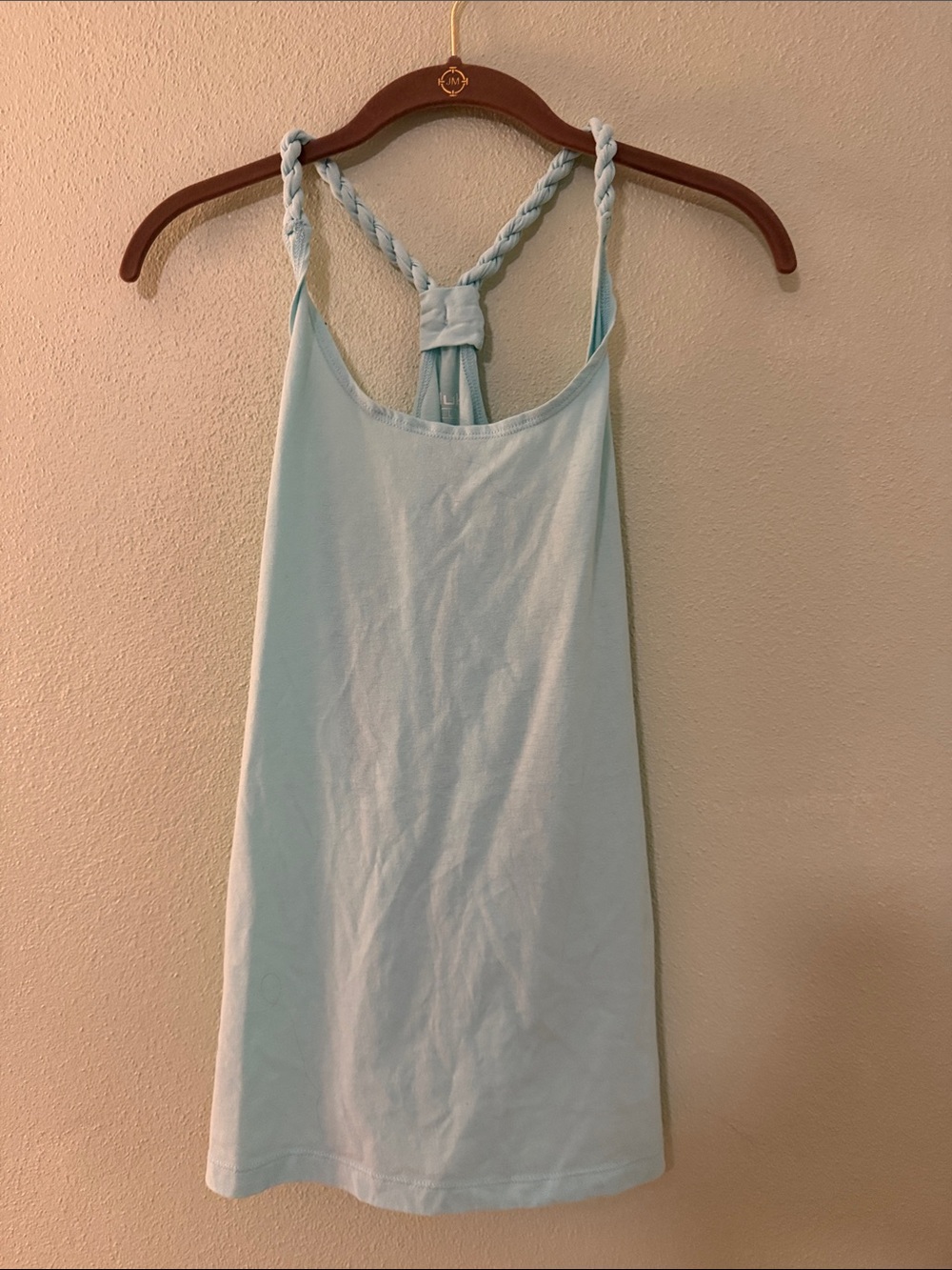 Huk Light Blue Braided Racerback Tank Top - Women